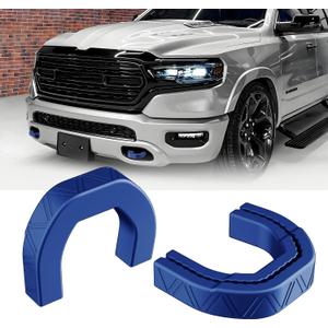 Tow Hooks Covers Hitch Cover Customized Car Tow Hooks Compatible with RAM 1500 Accessories 2019-2025 (Blue)