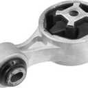 Front Engine Motor Mount No.113504BA0A - Car Front Right Torque Strut - for Nissan Rogue 2014-2020 Metal Silver Tone - 1 Pc