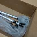 PEPE Mobility Forearm Crutches for Adults (x2 Units) Open Cuff, Adjustable Height, Aluminium, Lightweight Elbow Crutches, Made in Europe (Black)