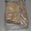 Walrus Round Vinyl Fitted Tablecloth with Flannel Backing Elastic Edge Design Table Cover Waterproof Oil-Proof PVC Table Cloth Stain-Resistant Best for 37"-44" Round (Weave)