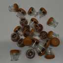 24 Pcs Chair Leg Floor Protectors for Hardwood Floors Silicone Covers to Protect Wood Tile Floors Scratches Felt Pads Furniture Leg Caps No Noise (Fit:0.5"-0.78") (Universal XS)