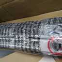 UNISHADES No Drill Cordless Roman Shades, Room Darkening, 36×64 in Charcoal