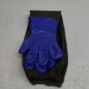 MUMUKE Long Waterproof Gloves, Long Chemical Gloves, Reusable, Padded Cotton Lined/Acid & Oil Resistant 28 inch