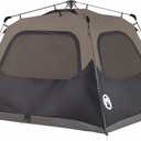 Coleman 6 Person Instant Camping Tent with 1-Minute Setup, Large Family Tent with Pre-Attached Poles, Air Vent, & Carry Bag, Sets Up in About 60 Seconds, Contains PFAS