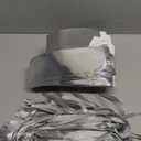 COTOPHER 100pcs Wedding Favor Boxes, Paper Gift Boxes 3x3x3 Inches Small Gift Boxes with Ribbons Small Boxes for Gifts, Crafting, Cupcake, Candy, Bridesmaid Proposal Boxes (Metallic Silver)