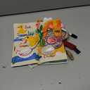 JoyCat Baby Books 0-6-12 Months - Farm Tail Tummy Time Toys - Sensory Touch & Feel Crinkle Cloth Book with Detachable Duck - Newborn Valentine Easter Basket Stuffers