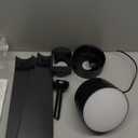 28"Ceiling Fans with Lights, Flush Mount Ceiling Fans with Light and Remote,Easy-to-install,Reversible,3000K-6500K,Dimmable,6 Wind Speed,Small ceiling fan light for Bedroom,Kitchen,Garage. Black