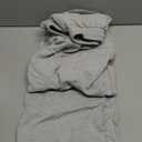 HeSaYep Men's Fleece Baggy Sweatpants Wide Leg Lounge Sweat Pants with Pockets (Grey)