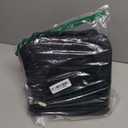 MIYCOO Lunch Bag & Lunch Box for Men Women, Double Deck Leakproof Insulated Soft Large Adult Camping Cooler bag for Work, Beach, Picnic, Travel (Black, 15L)