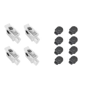 JAZZIO LED Car Door Light Projector Courtesy LED Laser Welcome Logo Lights Accessories Compatible with A1/A3/A4/A5/A6/Q3/Q5/Q7/A7/A8/R8/TT