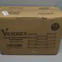 VERONES 30 Pieces Glass Meal Prep Containers Set, Stackable Glass Food Storage Containers with Lids-Airtight Lunch Containersfor Microwave, Oven, Freezer & Dishwasher,Grey (Gray)