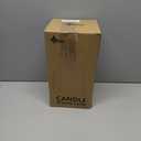 Soilsiu Candle Warmer Lamp with Timer, Electric Black Candle Warming Light for Bedroom, Dimmable Wax Melts Warmer for Home Decor Beside Lamp Gifts for Women (2 Bulbs Included)