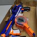 NERF Rampage N-Strike Elite Toy Blaster with 25 Dart Drum Slam Fire for Kids, Teens, & Adults, Large
