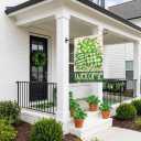 St Patricks Garden Flag, 28x40 Inch St Patricks Flag, Welcome Yard Flag with Shamrocks Clovers for Outdoor Porch Decorations (Green)