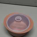 27oz Platinum Silicone Microwave Steamer Pot with Handle & Lid - Korean 100% Food-Grade Steamer Bowl, Heat-Resistant Cooker with Steam Holes, Easy Clean, Dishwasher Safe, Dry Rose