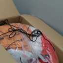 Gardentime 6FT Christmas Gingerbread Man Inflatables Outdoor Decoration Hot Cocoa Cup Cute Giant Xmas Blowups with Built-in LED Lights for Holiday Indoor Yard Lawn Garden Outside Home Décor