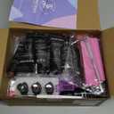 JEWHITENY 14 PCS Poly Nail Gel Kit Poly Extension Gel Kit Starter Kit With Slip Solution Professional Extension Set With LED Lamp Nail Art Design Beginner All In One