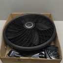 Lasko 16 Inch 3-Speed Quiet Adjustable Tilting Wide-Area Oscillating Standing Pedestal Fan for Bedroom, Kitchen, Home, and Office, Black