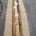 Mellow Naturalista Classic - 12 Inch Solid Wood Platform Bed with Wooden Slats, No Box Spring Needed, Easy Assembly, King, Natural Pine