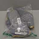 Gold Striped Coral Fleece 3-Piece Towel Set, Bath Towel Hand Towel Washcloth, Absorbent Quick Dry Home Towels Pink