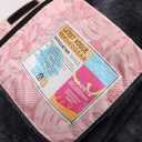 Keevoom Girl's Waterproof Ski Jacket Fleece Snow Coat Windproof Warm Winter Snowboarding Jacket with Removable Hood (Pink)