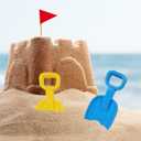 Beach Sand Shovel Day Play Set, 10.5" Inch Shovel, Birthday Treats for Boys and Girls (4-Pack)