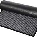 ToLanbbt Commercial Floor Mat 4' x 10' Front Door Mat Extra Large, Industrial Hallway Runner Rug Heavy Duty Outdoor Indoor Utility Mat Low Profile Entryway Carpet Non Slip Backing for Home Office
