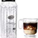 Lillian Signature Collection 40 Count Elegance Coffee Mug, 8-Ounce, Clear