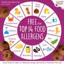 Homefree Treats You Can Trust Gluten Free Mini Cookies, Single Serve, Double Chocolate Chip, 0.95 Ounce (Pack of 10)