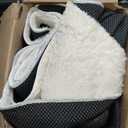 Ophanie Area Rugs 9x12 Living Room, Large Ivory Bedroom Carpet, Big Shag Indoor Thick Soft Nursery Rug, Fluffy Carpets for Boy and Girls Room Dorm Home Decor Aesthetic