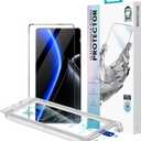 BENKS GlassWarrior AR Screen Protector for Samsung Galaxy S25 Edge, 9H+ Shatterproof [Military-Grade Protection], Superior Scratch Resistance Anti-Reflective Tempered Glass Screen Protector