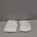 Sumind 2 Bags Winter Fake Snow Decoration Fluffy Artificial Cotton Fiber Fluffy Fake Clouds Soft Blanket for Crafts Mantle Village Christmas Winter Indoor Home Decoration(White)