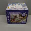 The Honest Company Comfort Dry Disposable Overnight Diapers for Sensitive Skin, Hypoallergenic, Baby Cozy Cloud and Star Signs Design Club Box Size 3 (1628 lbs) 52 Count