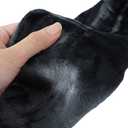 Romastory Winter Warm Women Elastic Leggings Pants Fleece Lined Thick Tights S/M Size (Footed-Black)