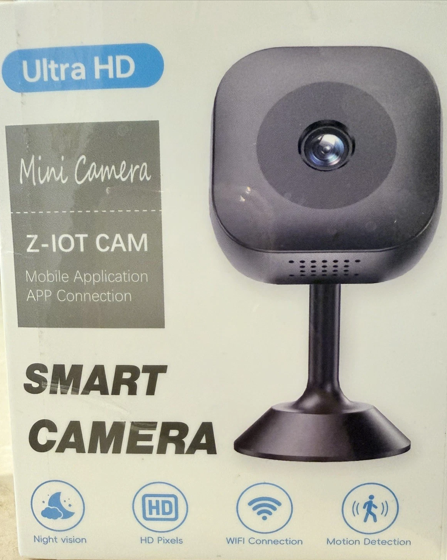 Z-IOT CAM Ultra HD Smart IP/Network Surveillance Camera WiFi Night Vision Indoor
