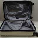 KYME Carry On Luggage 22x14x9 Airline Approved with TSA Lock Hard Shell Carry On Suitcase Lightweight Suitcases with Wheels Small Luggage for Men Women,Carry-On 20 Inch,White