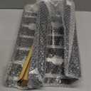 PAMO Cable Management Under Desk for Easy mounting Under-Table I Set of 2 - with 10X Cable Ties I Desk Organizer for Office/Home Office Table Thoughtful Cable Tray Holder (Black)