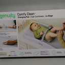 Ingenuity Comfy Clean Changing Pad, Waterproof EVA Foam, Easy-Wipe Cushion with Safety Strap & Non-Slip Bottom, Fits Standard 31 in x 17 in Tables, Newborn & Up (Multi)