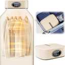 Portable Clothes Dryer for Laundry, Mini Portable Dryer Machine with Adjustable Timer Compact Laundry Dryers for Apartment, RV, Dorms, Travel