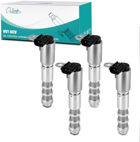 4 PCS 12586722 OCV Oil Control Variable Valve Timing VVT Solenoid For Chevy/Chevrolet Equinox Malibu Traverse Impala & GMC Terrain Acadia & Buick Enclave & Cadillac & Pontiac & Saab 2.8L 3.0L 3.6L