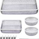 Eazy2hD 4 Pack Flying Insect Screen for RV Refrigerator Vents, RV Furnace Vent Cover,RV Furnace Bug Screen for Camper Vents