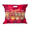 Popcornopolis Gourmet Popcorn Cone Variety Pack Zebra Popcorn, Cheddar Cheese Popcorn, Caramel Popcorn & Kettle Corn Popcorn, Great for Gifting & Sharing, (12-Count) (EXP 05/31/26)