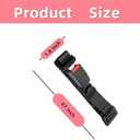 Maternity Seat Belt Adjuster with Soft Shoulder Pads  Comfort Support Cover for Pregnant Women or Injured Passengers  Black Universal Fit for Cars