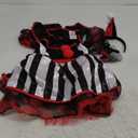 Spooktacular Creations Clown Costume for Girls, Halloween Evil Clown Costume for Kids, Halloween Role Play & Dress Up (Medium(7-8 yrs))