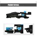 Powered Tailgate Lock Actuator Compatible with Ford F150 F250 F350 Super Duty 2017-2021 Replace # GC3Z9943170E (GC3Z9943170E)