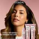 L'Oreal Paris Sulfate Free Bond Repair+ Shampoo and Conditioner Set with Bond + Amino Acid Complex, Strengthens and Repairs Damaged or Color Treated Hair, EverPure, 13.6 Fl Oz Set