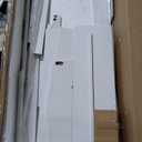 Nursery Dresser with Changing Table Top, Tall Changing Table Dresser of Bedroom, Wooden Dressers & Chests of Drawers, 4 Drawers with 2 Open Shelves, White