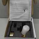 2 Function Shower Valve Kit Single-Handle Shower Valve and Trim Kit Shower Faucet Handle Bathroom Shower Control Valve Kit Rough-In Shower Trim Kit Shower Mixing Valve Brushed Gold