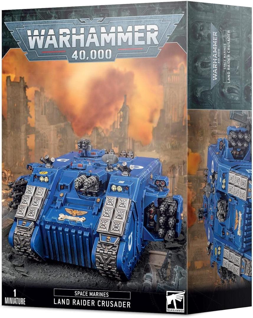 Games Workshop Age 14+ Warhammer+40k+-+Space+Marine+Land+Raider+Crusader+%2F+Redeemer