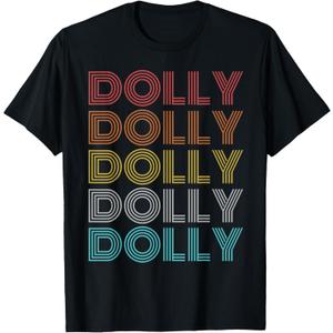 Retro Vintage Dolly T-Shirt, L
